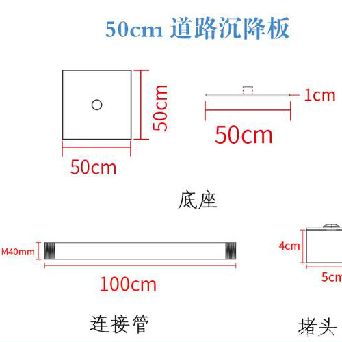 梅州沉降板规格型号如何选择？